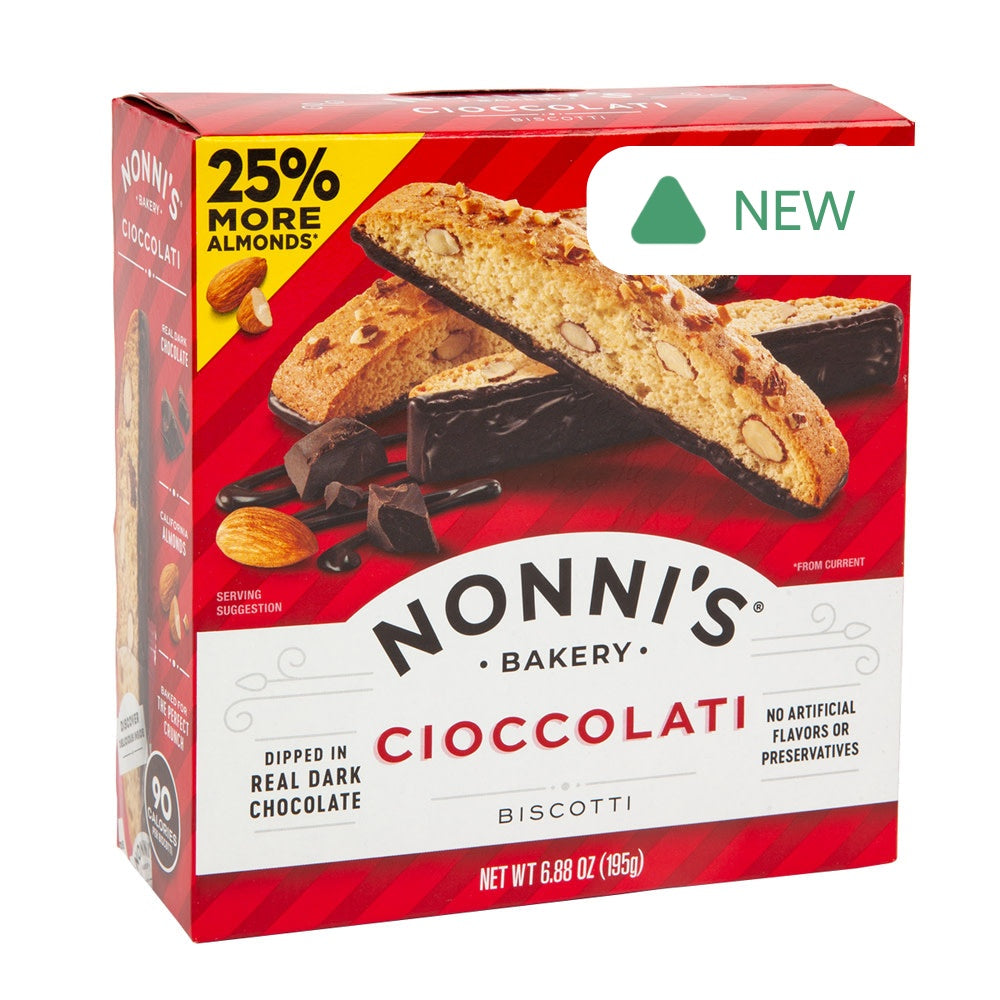 Wholesale Nonni'S Biscotti Ciocclati 6.88 Oz Box- Bulk