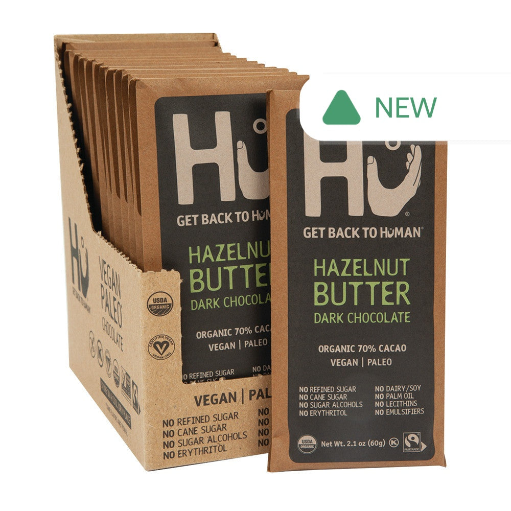Wholesale Hu Dark Chocolate Hazelnut Butter 2.1 Oz Bar- Bulk