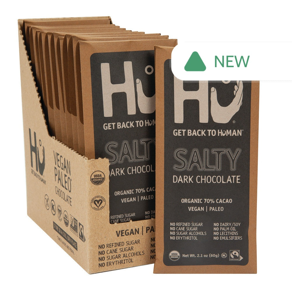 Wholesale Hu Salty Dark Chocolate 2.1 Oz Bar- Bulk