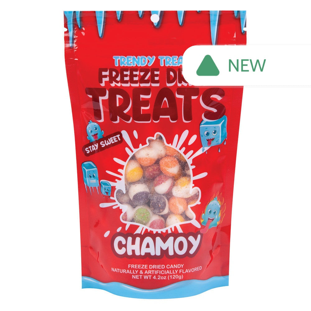 Wholesale Trendy Treats Freeze Dried Chamoy 4.2 Oz Pouch- Bulk