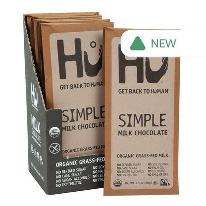 Wholesale Hu Simple Milk Chocolate 2.1 Oz Bar- Bulk