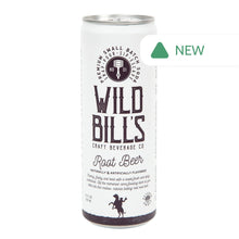 Wholesale Wild Bill’S Soda Root Beer 12 Oz Can 12 Pack- Bulk