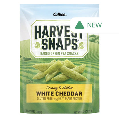 Wholesale Calbee White Cheddar Harvest Snaps 3 Oz Pouch- Bulk