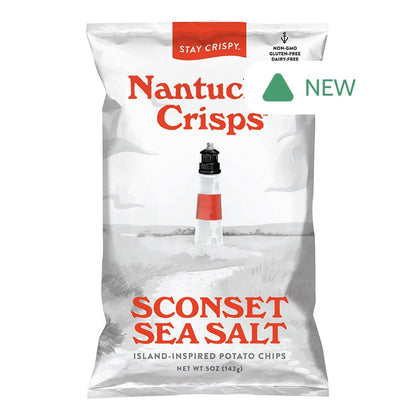 Wholesale Nantucket Crisps Sconset Sea Salt 5 Oz Bag- Bulk