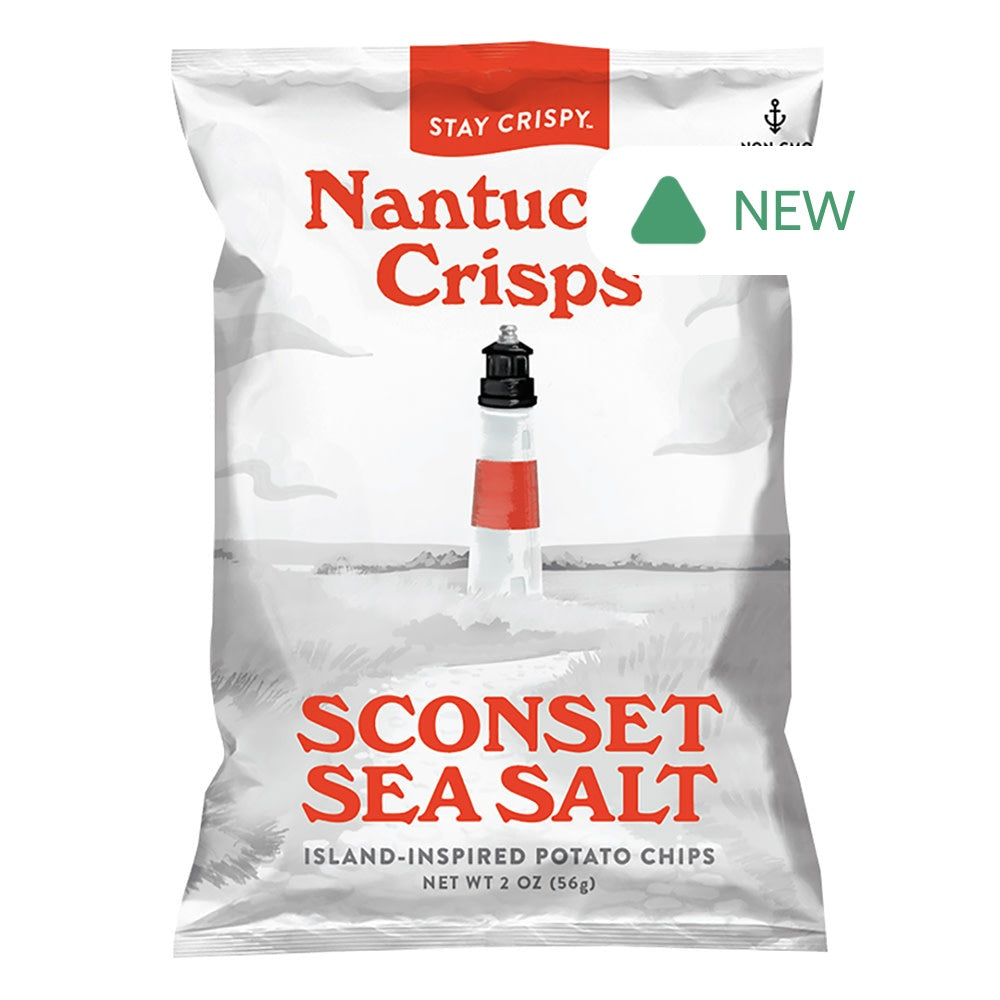 Wholesale Nantucket Crisps Sconset Sea Salt 2 Oz Bag- Bulk