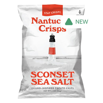 Wholesale Nantucket Crisps Sconset Sea Salt 2 Oz Bag- Bulk