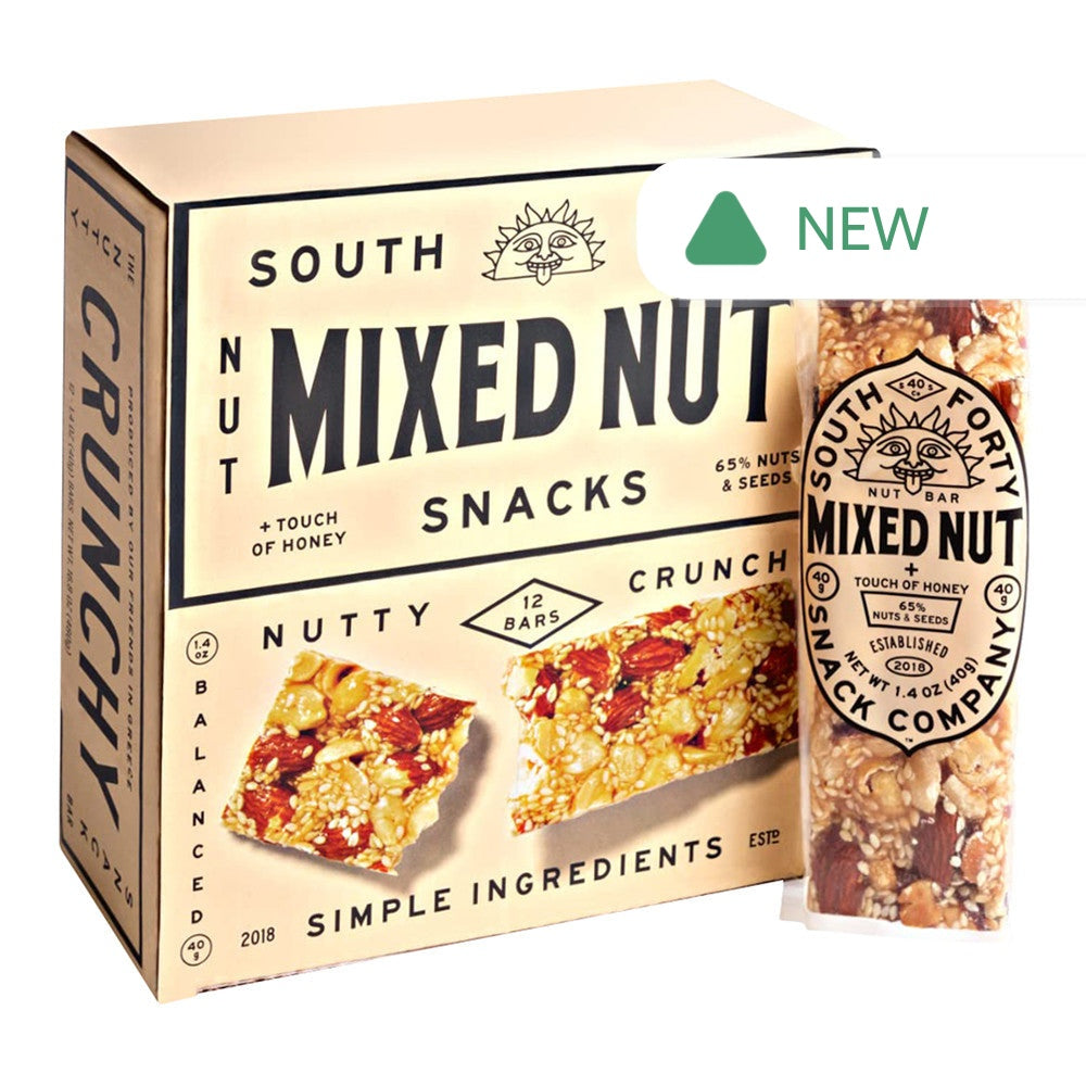 Wholesale South Forty Mixed Nut Nut 1.4 Oz Bars- Bulk