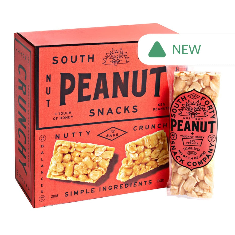 Wholesale South Forty Peanut Nut 1.4 Oz Bars- Bulk