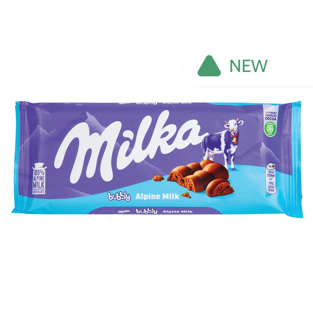 Wholesale Milka Bubbly Milk Chocolate Bar 3.25 Oz- Bulk