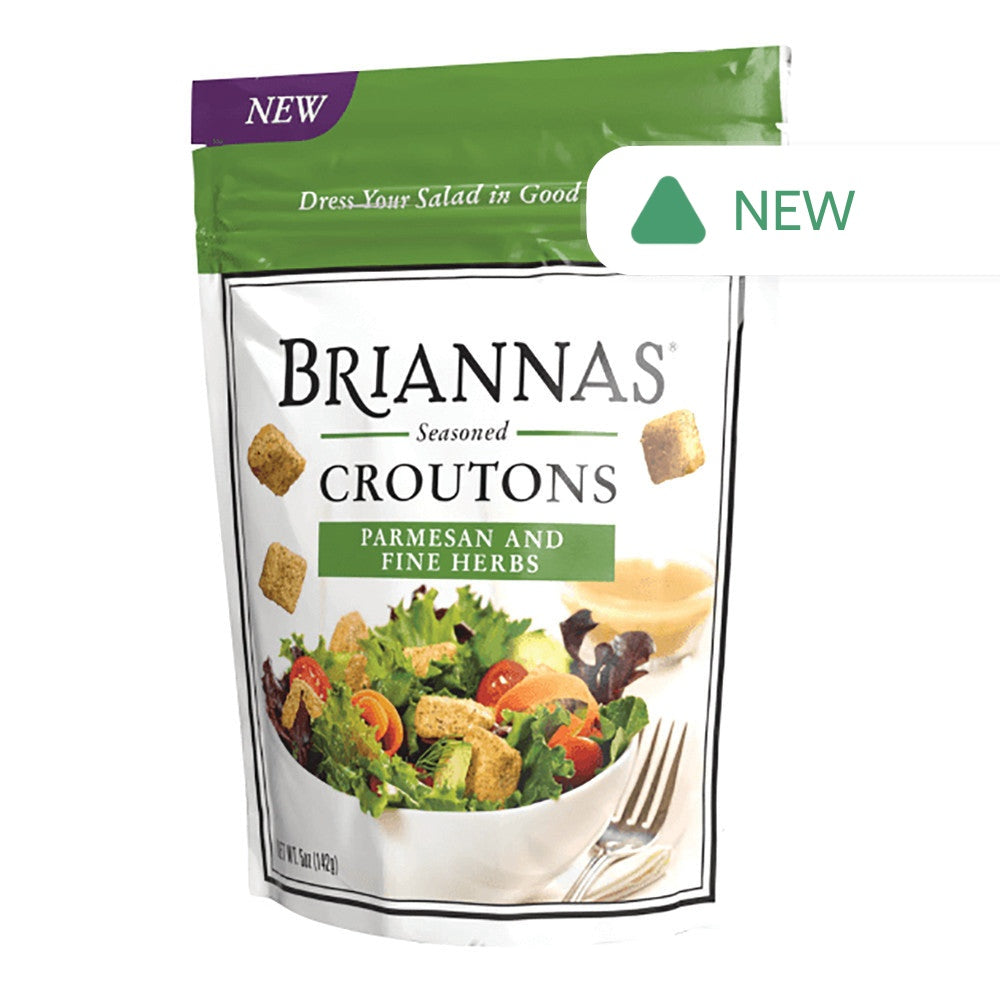 Wholesale Brianna’S Parmesan And Fine Herb Croutons 5 Oz Bag- Bulk