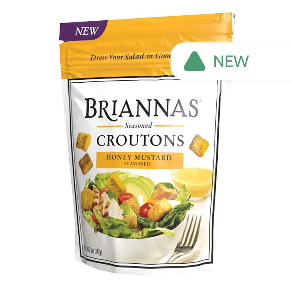 Wholesale Brianna’S Honey Mustard Croutons 5 Oz Bag- Bulk