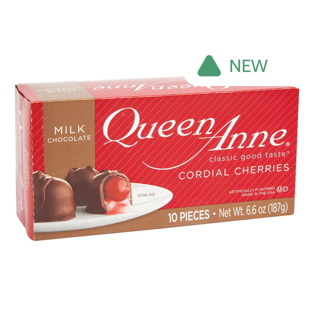 Wholesale Queen Anne Milk Chocolate Cherry Cordials 6.6 Oz Box- Bulk