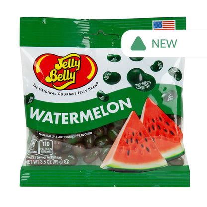 Wholesale Jelly Belly Watermelon 3.5 Oz Peg Bag- Bulk