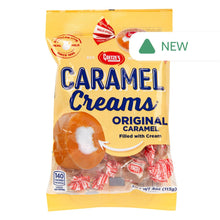 Wholesale Goetze Caramel Creams 4 Oz Peg Bag- Bulk