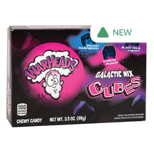 Wholesale Warheads Galactic Cubes 3.5 Oz Theater Box- Bulk