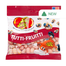 Wholesale Jelly Belly Tutti Frutti 3.5 Oz Peg Bag- Bulk