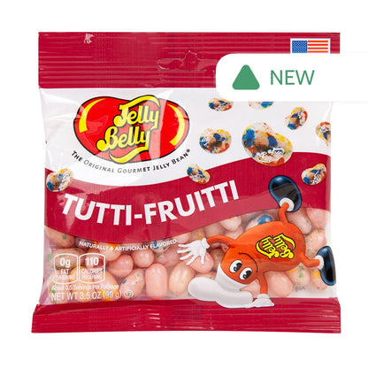 Wholesale Jelly Belly Tutti Frutti 3.5 Oz Peg Bag- Bulk
