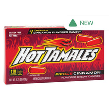 Wholesale Hot Tamales Fierce Cinnamon 4.25 Oz Theater Box- Bulk