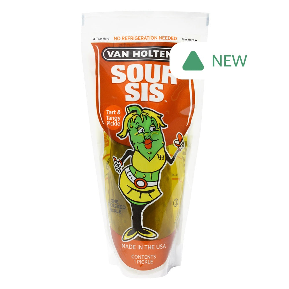 Wholesale Van Holten'S Sour Sis Tart & Tangy Pickle- Bulk