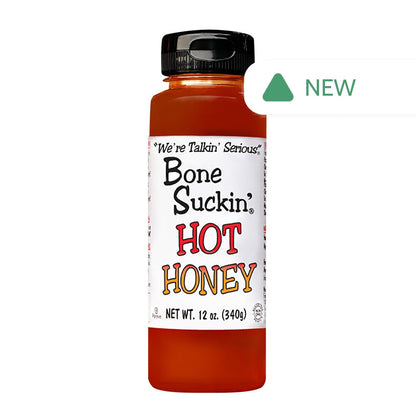 Wholesale Bone Suckin’ Hot Honey 12 Oz Bottle- Bulk