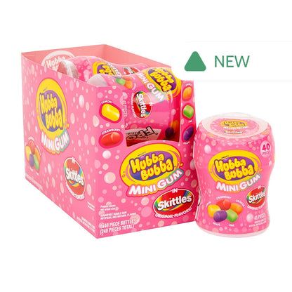 Wholesale Hubba Bubba Skittles Mini Gum- Bulk