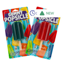 Wholesale Gummy Popsicle Assorted Flavors 3.5 Oz Blister Pack- Bulk