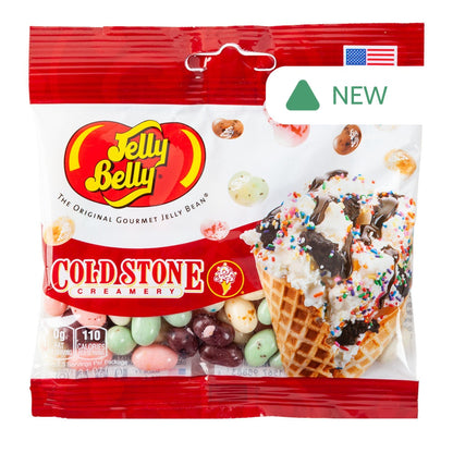 Wholesale Jelly Belly Cold Stone Ice Cream Mix 3.1 Oz Peg Bag- Bulk