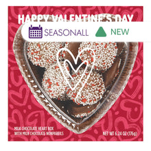 Wholesale BoxNCase Milk Chocolate Heart With Nonpareils 6.24 Oz- Bulk