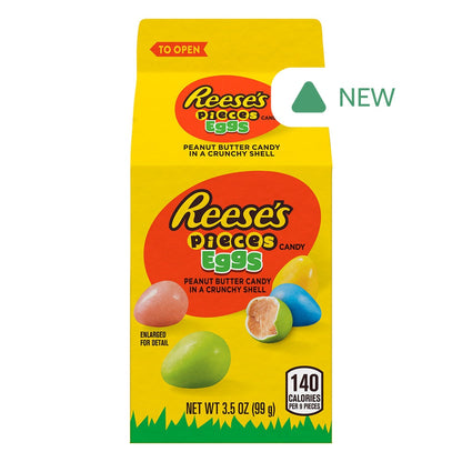 Wholesale Reese'S Pieces Pastel Easter Eggs 3.5 Oz Carton- Bulk
