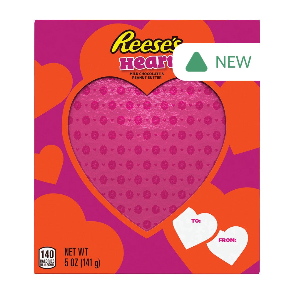 Wholesale Reese'S Peanut Butter Foiled Heart 5 Oz- Bulk
