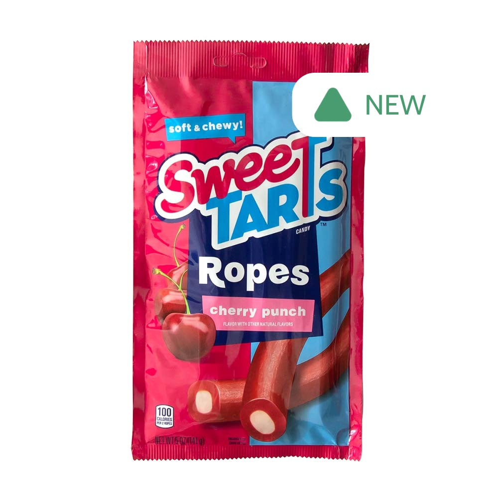 Wholesale Sweetarts Chewy Ropes Cherry Punch 5 Oz Peg Bag- Bulk