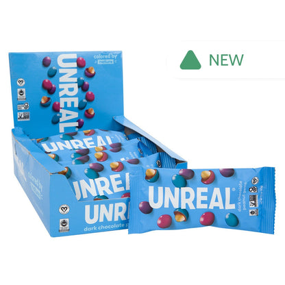 Wholesale Unreal Dark Chocolate Peanut Gems 1.5 Oz- Bulk