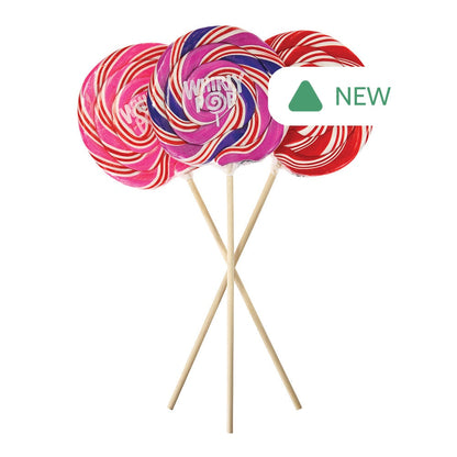 Wholesale Whirly Pop Assorted Colors 5.25 Inch 6 Oz- Bulk