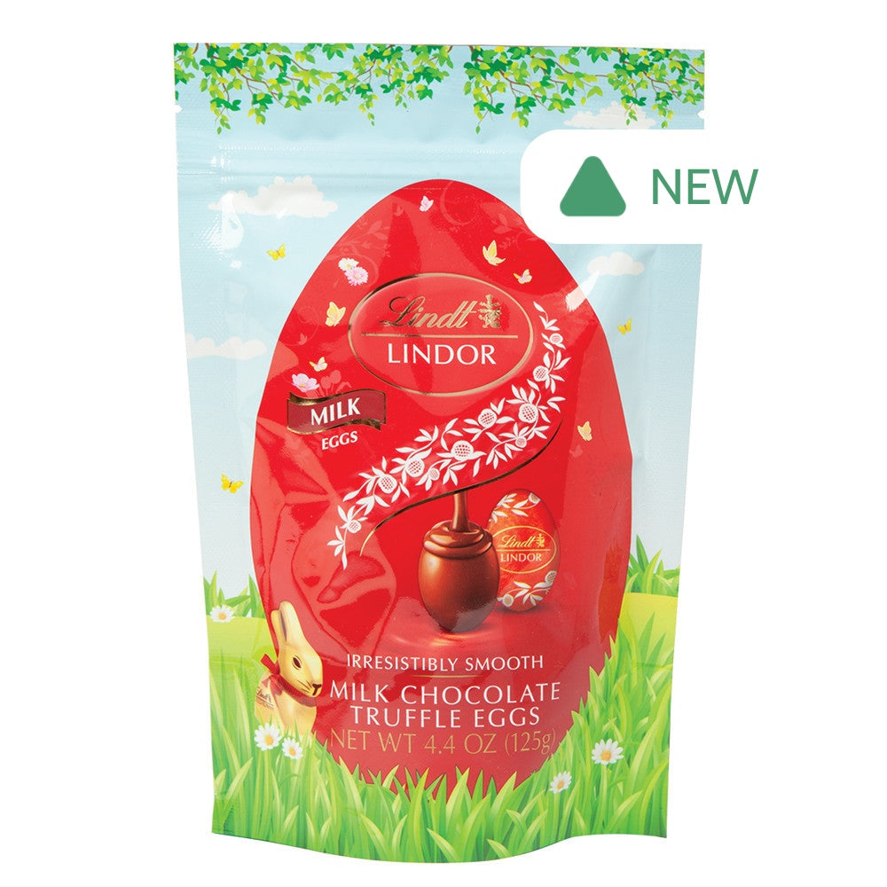 Wholesale Lindt Lindor Milk Chocolate Truffle Eggs 4.4 Oz Pouch- Bulk