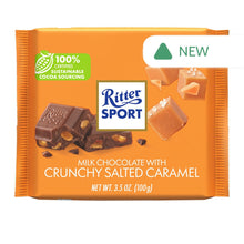 Wholesale Ritter Crunchy Salted Caramel 3.5 Oz Bar- Bulk