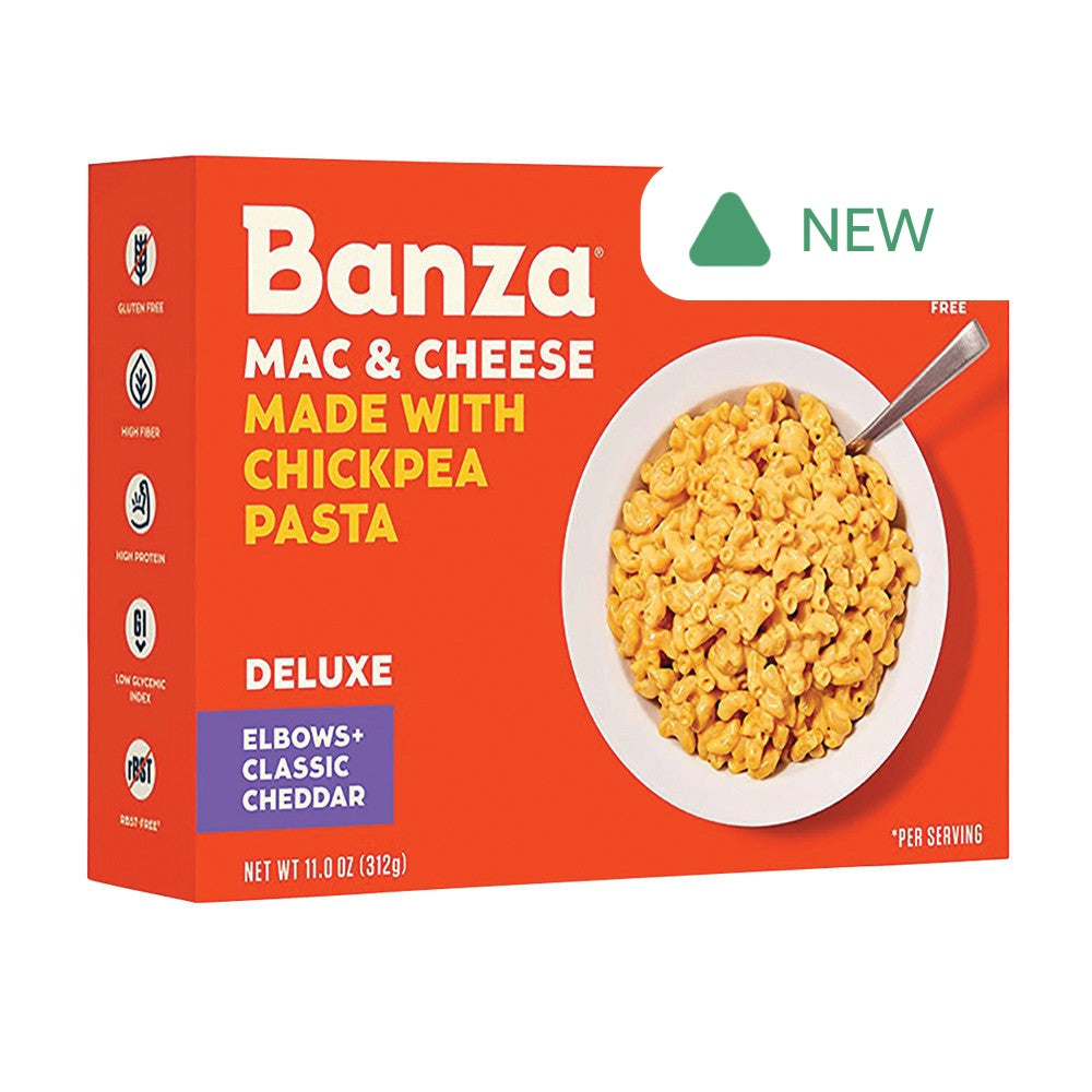 Wholesale Banza Mac & Cheese Deluxe W/Chickpea Pasta 11 Oz Box- Bulk