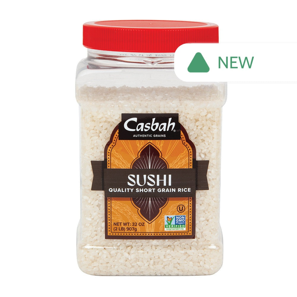 Wholesale Casbah Sushi Rice 32 Oz Jar- Bulk