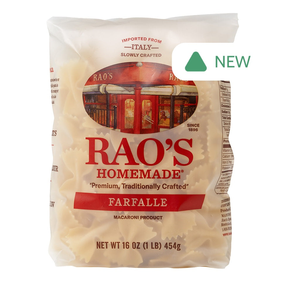 Wholesale Raos Homemade Farfalle 16 Oz Pouch- Bulk