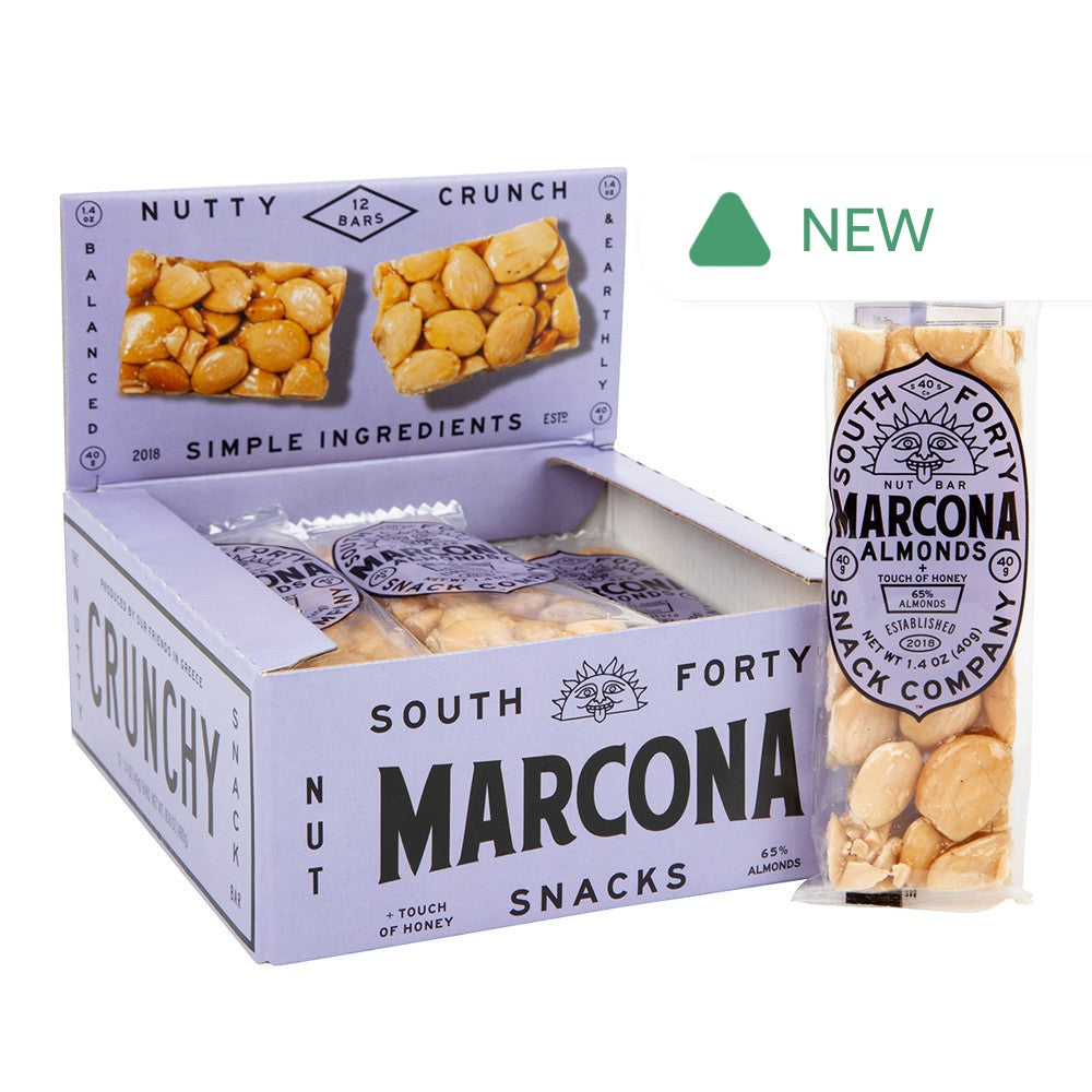Wholesale South Forty Marcona Almonds 1.4 Oz Bar- Bulk