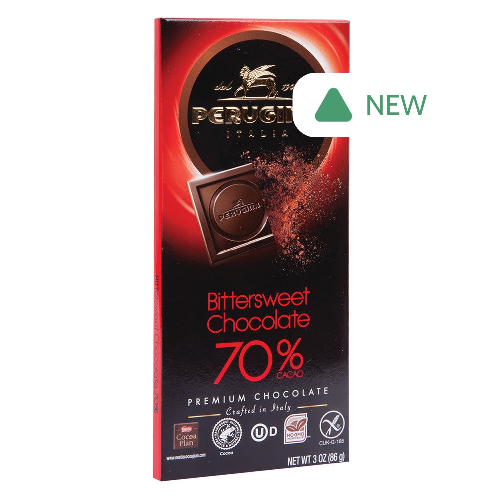 Wholesale Perugina Bittersweet Chocolate 70% 3 Oz Bar- Bulk