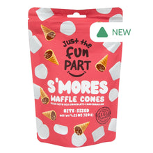 Wholesale Just The Fun Part Mini S'Mores Waffle Cones 4.23 Oz Pouch- Bulk