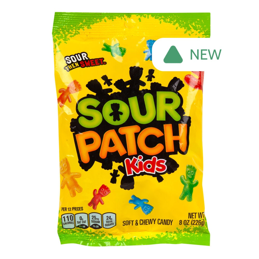 Wholesale Sour Patch Kids 8 Oz Peg Bag- Bulk