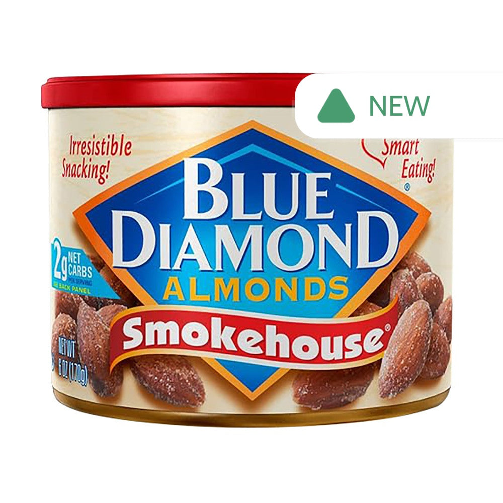 Wholesale Blue Diamond Smokehouse Almonds 6 Oz Can- Bulk