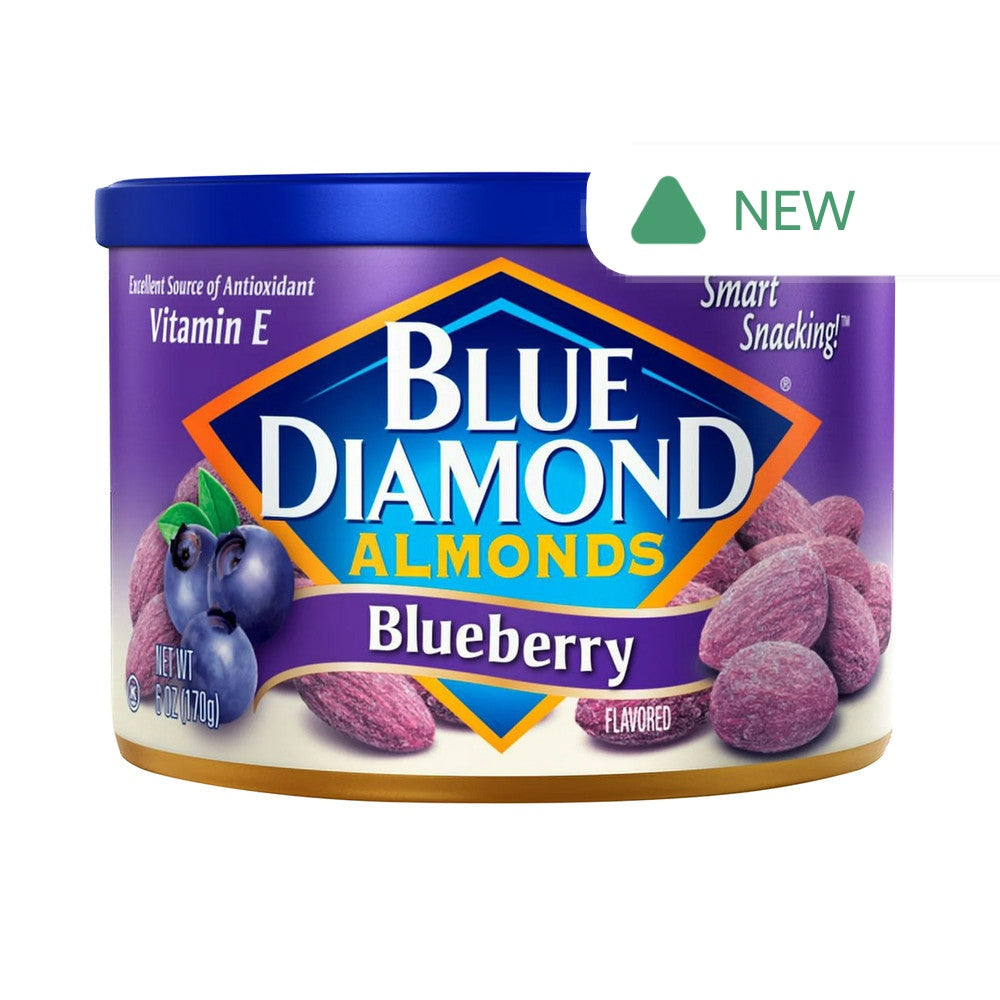 Wholesale Blue Diamond Blueberry Almonds 6 Oz Can- Bulk