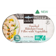 Wholesale Cole’S Rainbow Trout Fillet Smoked With Vegetables 5.6 Oz Tin- Bulk