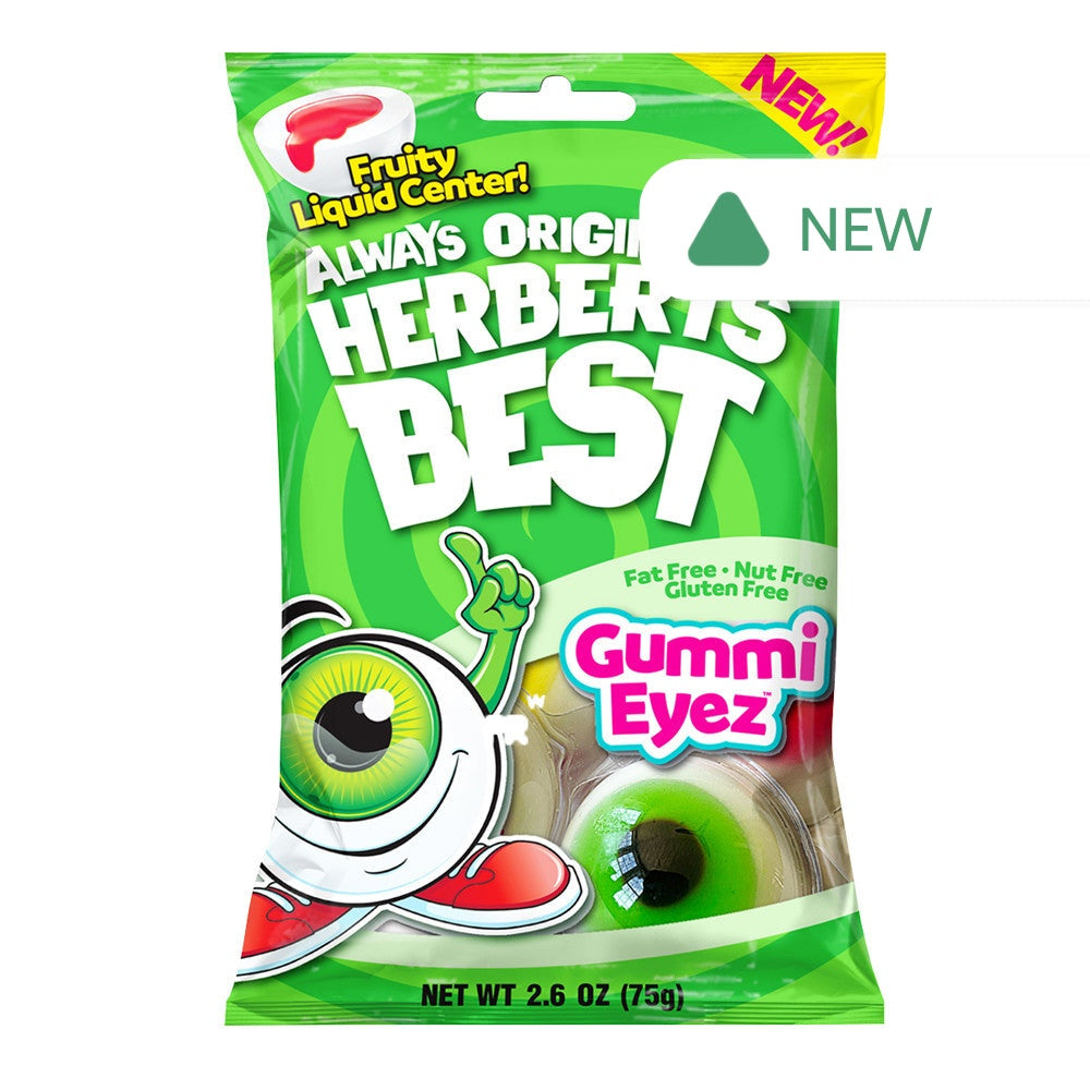 Wholesale Herbert'S Best Gummi Eyez 2.6 Oz Peg Bag- Bulk