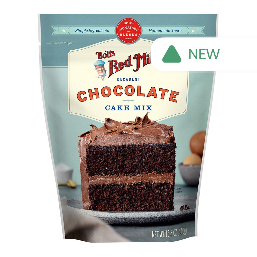 Wholesale Bob'S Red Mill Chocolate Cake Baking Mix 15.5 Oz Bag- Bulk