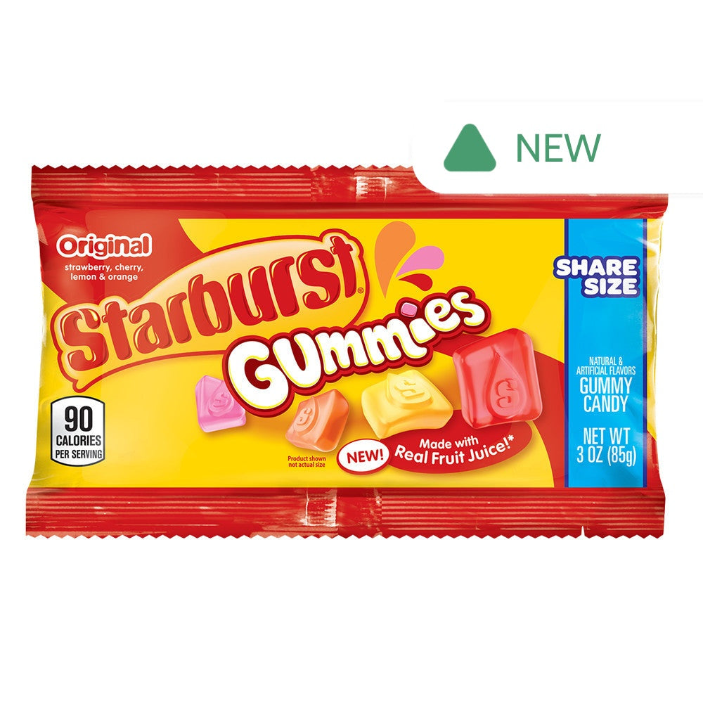 Wholesale Starburst Gummies Share Size 3 Oz- Bulk