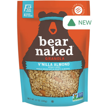 Wholesale Bear Naked Vanilla Almond Granola 12 Oz Pouch- Bulk
