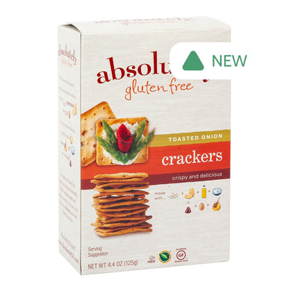 Wholesale Absolutely Gluten Free Onion Crackers 4.4 Oz Box- Bulk